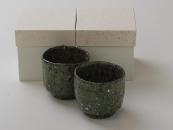 [Limited] NARA HAIYU KITTATE Yunomi-pair (handcrafted Teacup)