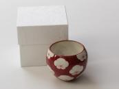 Plum Tama-Yunomi (handcrafted Teacup: 180ml)
