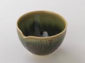 [New] KATAKUCHI Matcha Bowl - RYOKU YUSAI (Bowl with Pour Spout)