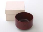 [Limited] RAKU GATA AKA-SURI (Wooden Matcha Bowl)