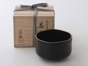 [Limited] SUMIJI RYOKUKIN (Wooden Lacquered Matcha Bowl)