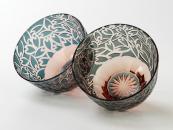 [Limited] SETO KIRIKO SAKURA - pair (handcrafted glass)
