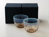 [Limited] SHICHIHENGE Tea Glass - pair (handcrafted glass)