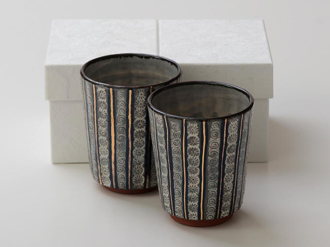[Limited] SHIMA MISHIMA - pair (handcrafted Teacup)