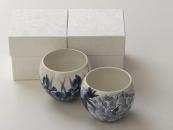 [Limited] SOMETSUKE SOHKA TAMA - pair (BOTAN / AYAME)
