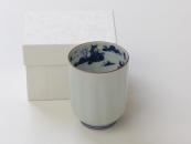 [Limited] UCHIZOME SANSUI (handcrafted Teacup: 170ml)