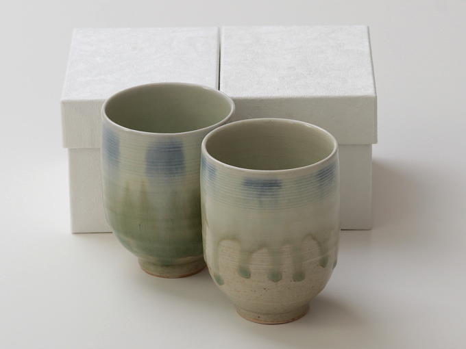 [Limited] YUAI - pair (handcrafted Teacup)